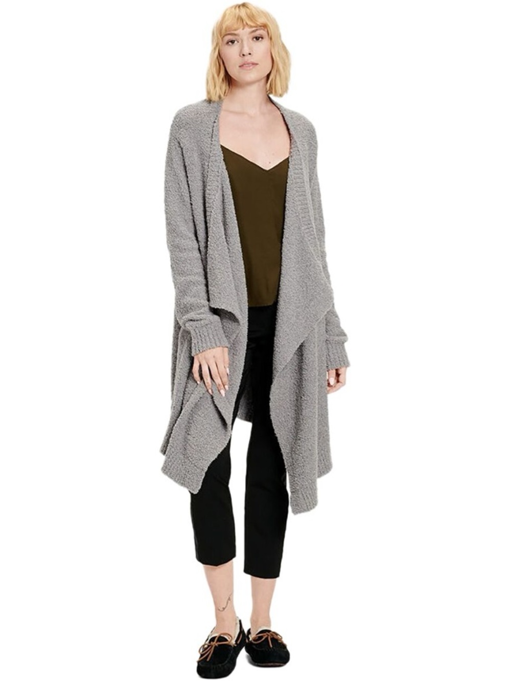 UGG Plush Open-Front Phoebe Wrap Cardigan